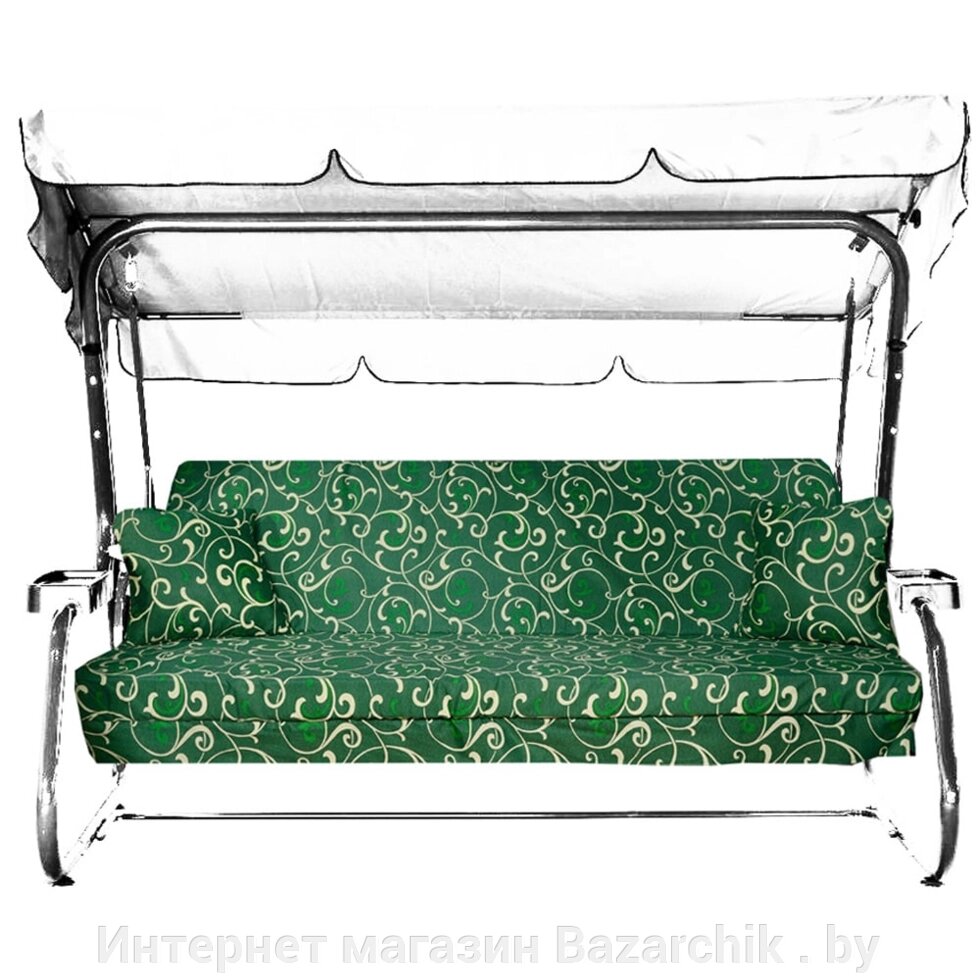 Чехлы для мягких элементов (сидений) садовых качелей 1800х540 мм (с111) от компании Интернет магазин Bazarchik . by - фото 1