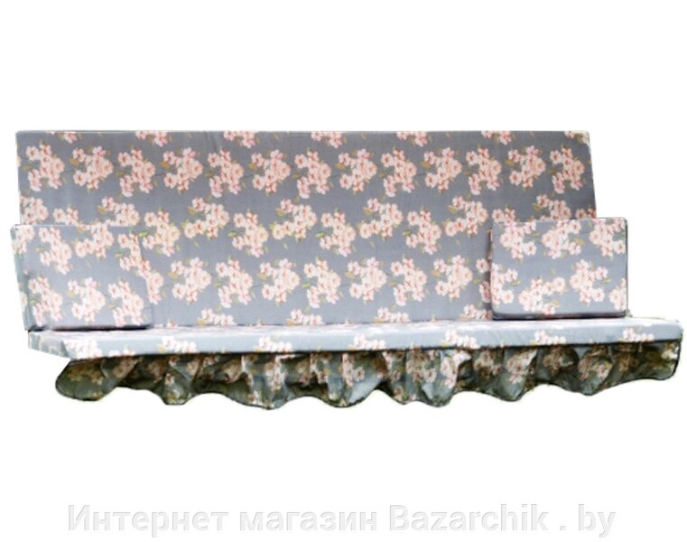 Чехлы для мягких элементов (сидений) садовых качелей Люкс-2 с1115 от компании Интернет магазин Bazarchik . by - фото 1