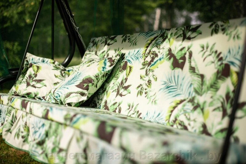 Чехлы для мягких элементов (сидений) садовых качелей Люкс-2 от компании Интернет магазин Bazarchik . by - фото 1