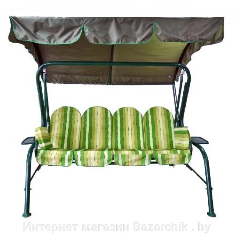 Чехлы на мягкий элемент (сиденье) для садовых качелей Квартет от компании Интернет магазин Bazarchik . by - фото 1