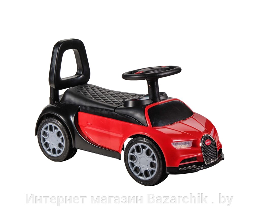 Детская каталка KidsCare Bugatti 621 (красный) от компании Интернет магазин Bazarchik . by - фото 1