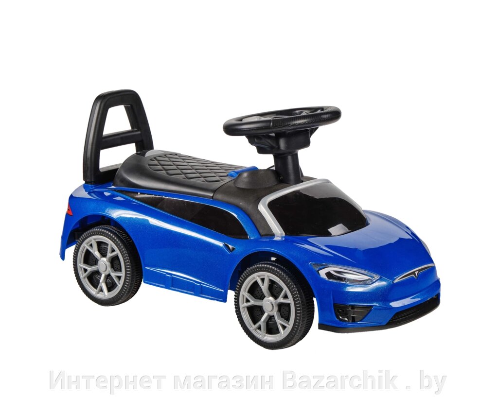 Детская каталка KidsCare Tesla 5199 (синий) от компании Интернет магазин Bazarchik . by - фото 1