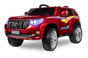 Детский электромобиль Kid's Care Toyota Land Cruiser Prado 4x4 -красный paint)