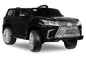 Детский электромобиль Kid’s Care Lexus LX 570 4х4 (черный)