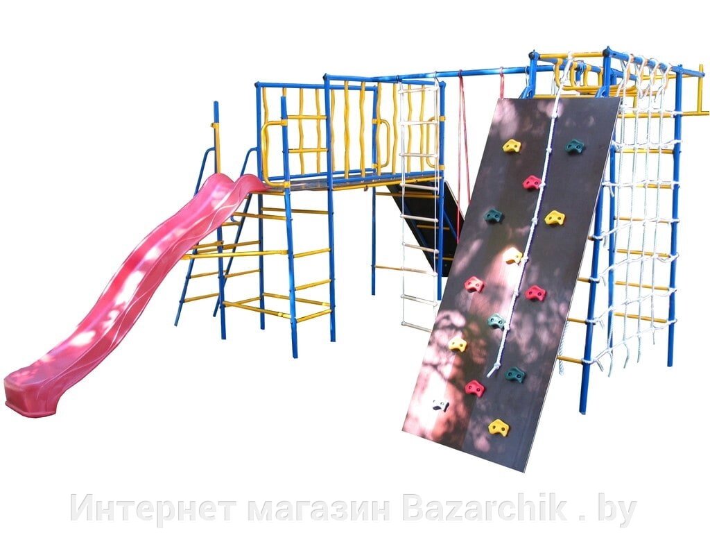 Детский спортивный уличный игровой комплекс Городок 14 от компании Интернет магазин Bazarchik . by - фото 1