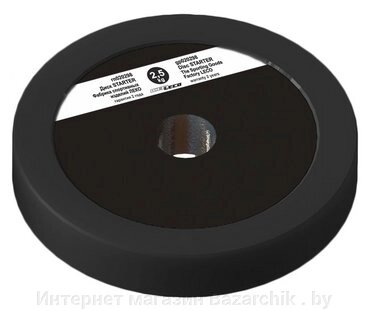 Диск 2,5 кг черный на диам. 25 мм гп020298 от компании Интернет магазин Bazarchik . by - фото 1