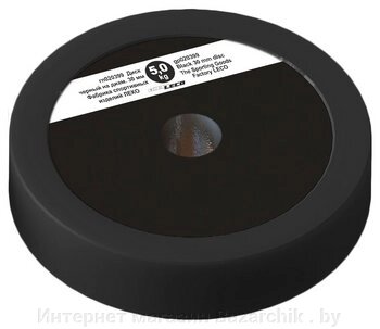 Диск 5 кг Leco черный на диам. 30 мм гп020399 от компании Интернет магазин Bazarchik . by - фото 1