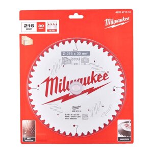 Диск пильный по дереву D 216х30х2,4 мм 48Z для торцовочной пилы MILWAUKEE