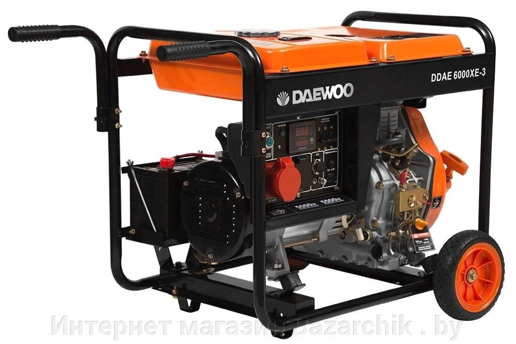 Дизельный генератор DAEWOO DDAE 6000 XE-3 от компании Интернет магазин Bazarchik . by - фото 1