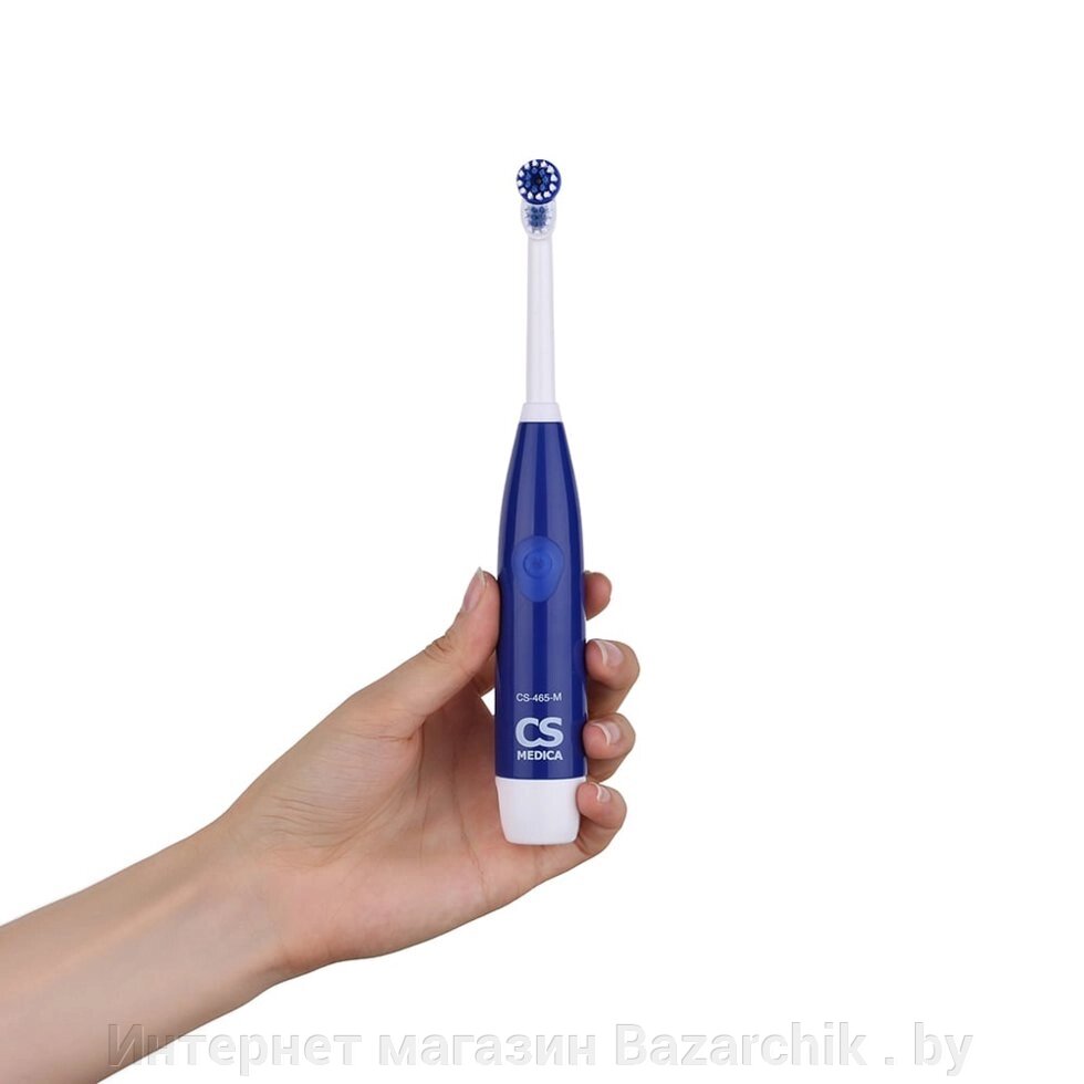 Электрическая зубная щетка CS Medica CS-465-M (синий) от компании Интернет магазин Bazarchik . by - фото 1