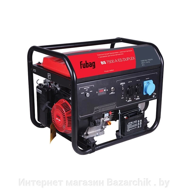 Генератор бензиновый FUBAG BS 7500 A ES DUPLEX от компании Интернет магазин Bazarchik . by - фото 1