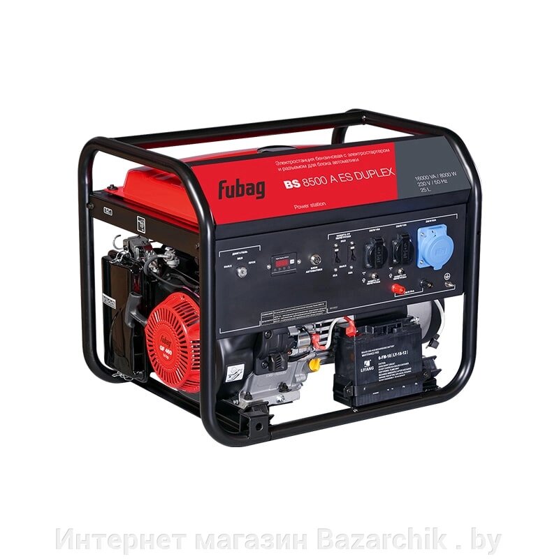 Генератор бензиновый FUBAG BS 8500 A ES DUPLEX от компании Интернет магазин Bazarchik . by - фото 1