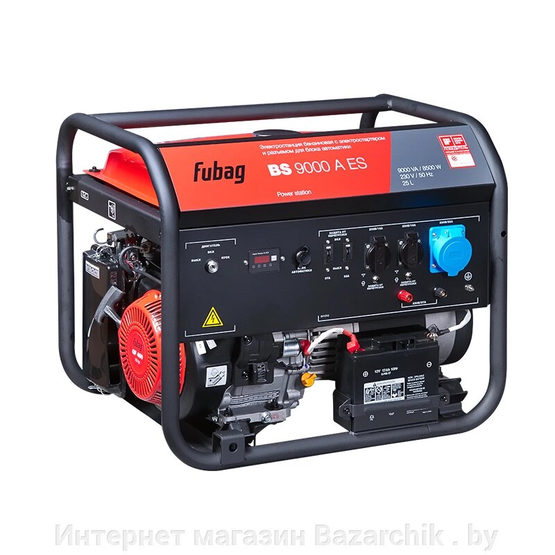 Генератор бензиновый FUBAG BS 9000 A ES с электростартером и коннектором автоматики от компании Интернет магазин Bazarchik . by - фото 1