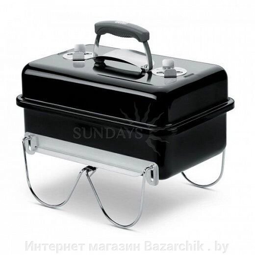 Гриль угольный Go-Anywhere GA-1131, черный от компании Интернет магазин Bazarchik . by - фото 1