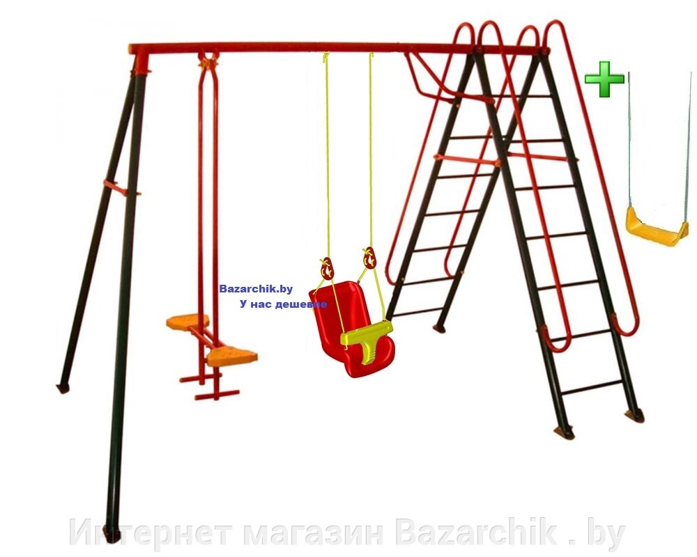 Качели детские Солнышко-3 junior от компании Интернет магазин Bazarchik . by - фото 1