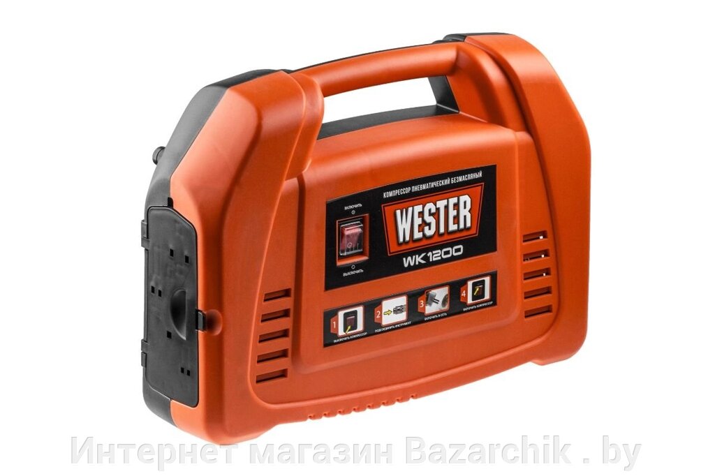 Компрессор WESTER WK1200 от компании Интернет магазин Bazarchik . by - фото 1