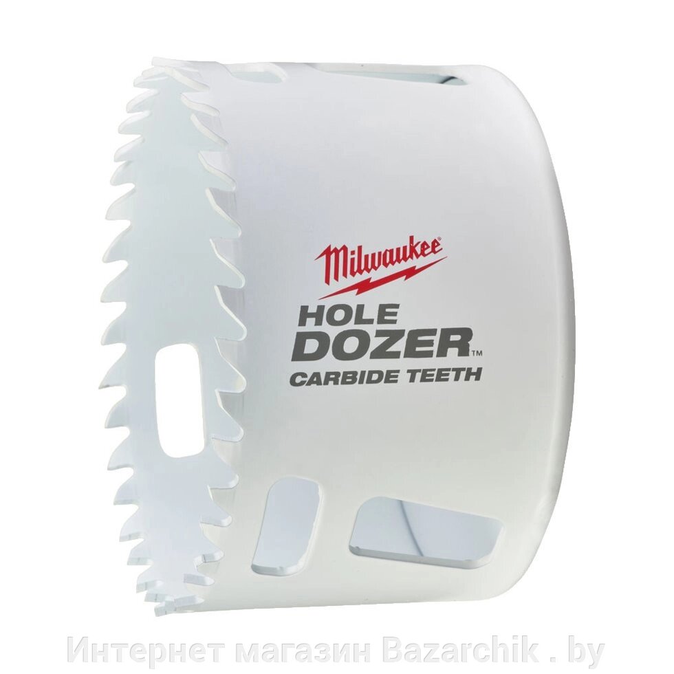Коронка биметаллическая HOLEDOZER CARBIDE D 76 мм MILWAUKEE от компании Интернет магазин Bazarchik . by - фото 1