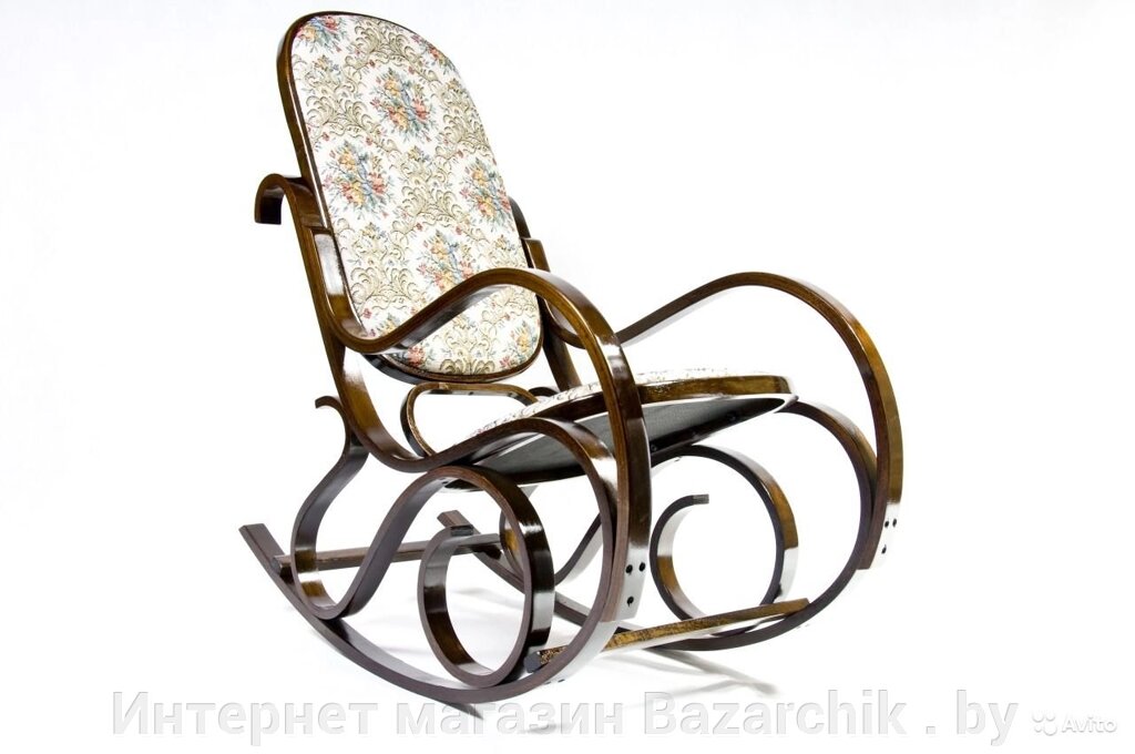 Кресло-качалка Calviano M196 (Гобелен) от компании Интернет магазин Bazarchik . by - фото 1