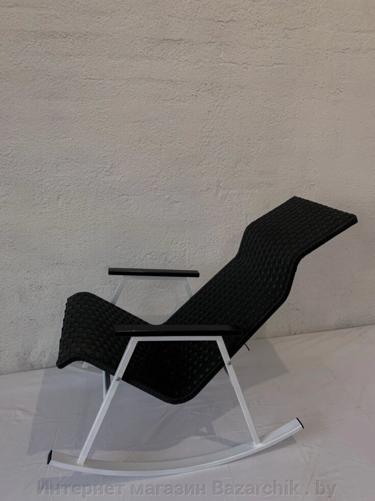 Кресло-качалка Гродно с0002 (белый каркас) от компании Интернет магазин Bazarchik . by - фото 1