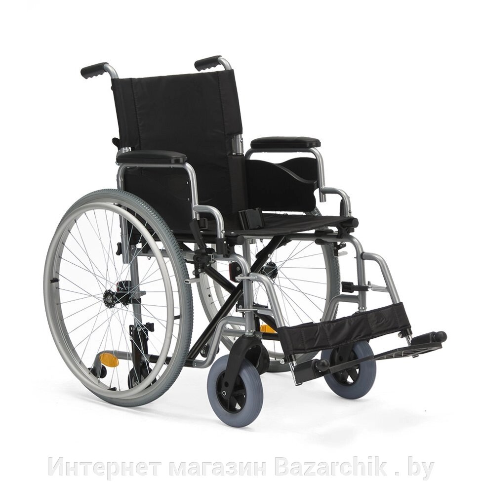 Кресло-коляска для инвалидов Armed Н 001 (17, 18 дюймов) от компании Интернет магазин Bazarchik . by - фото 1