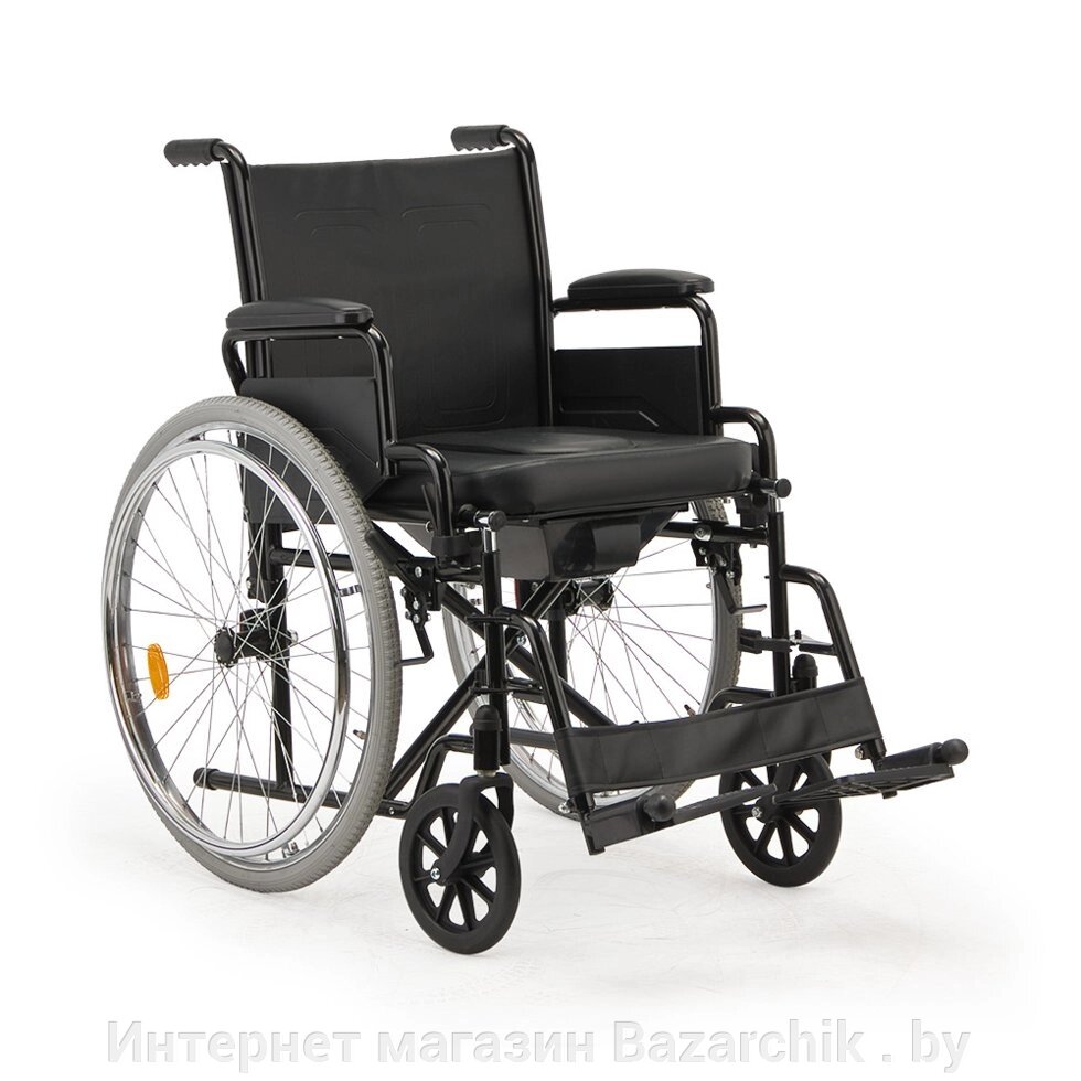 Кресло-коляска с санитарным оснащением Armed Н 011А от компании Интернет магазин Bazarchik . by - фото 1