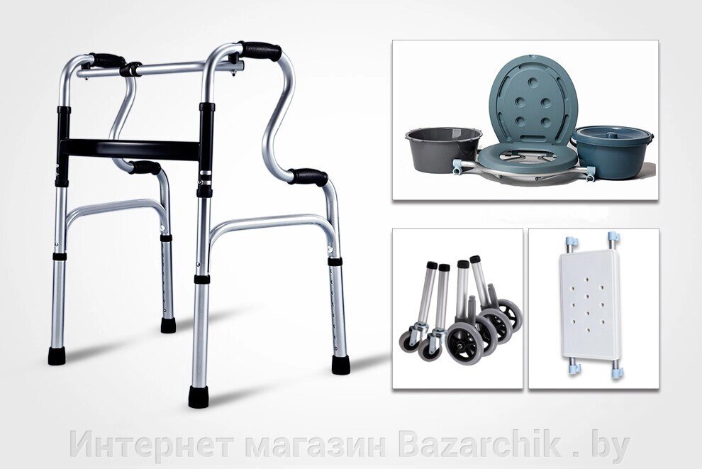 Кресло-туалет Heiler Transformer 2в1 Hr103T от компании Интернет магазин Bazarchik . by - фото 1