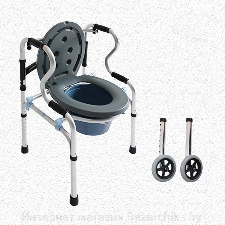 Кресло-туалет от Heiler Transformer ВА843 (2в1) от компании Интернет магазин Bazarchik . by - фото 1