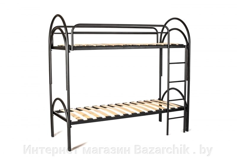 Кровать бытовая двухъярусная Эстер-2 с1059 на ламелях от компании Интернет магазин Bazarchik . by - фото 1