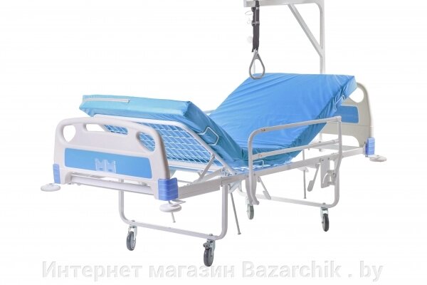 Кровать медицинская двухсекционная Здоровье-2 с1130м/1П  (Уценка) от компании Интернет магазин Bazarchik . by - фото 1
