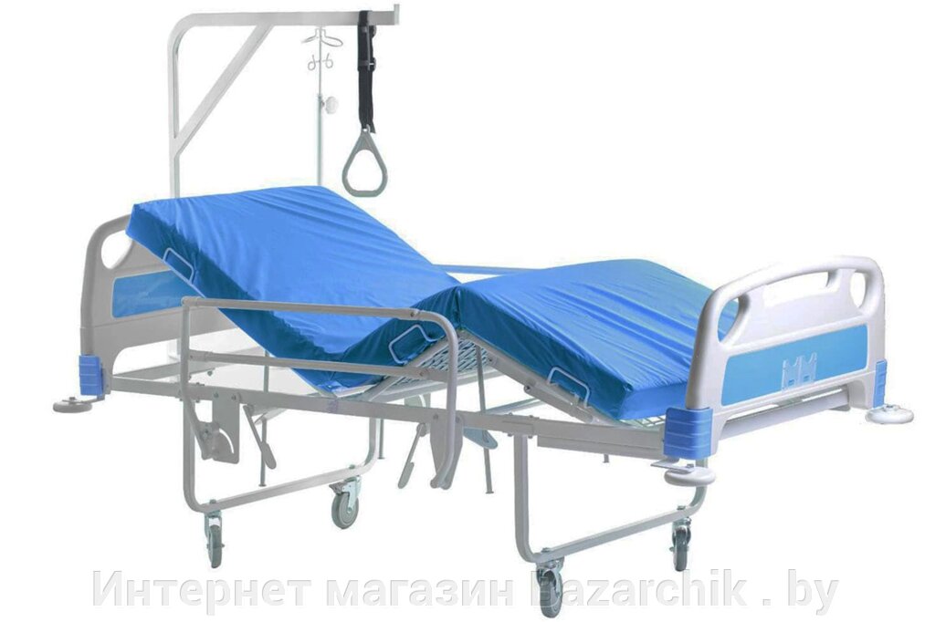Кровать медицинская Здоровье-3 с336м с матрасом (экспорт) от компании Интернет магазин Bazarchik . by - фото 1