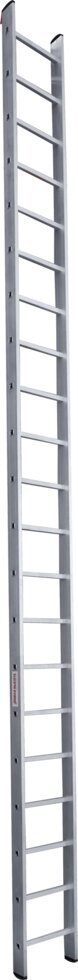 Лестница алюминиевая односекционная профессиональная 21 ступень NV 300 от компании Интернет магазин Bazarchik . by - фото 1