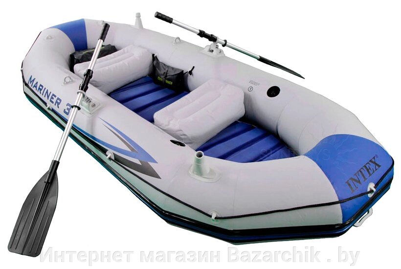 Лодка надувная Mariner-3 Intex (Интекс) 68373NP от компании Интернет магазин Bazarchik . by - фото 1