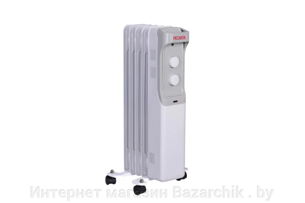 Масляный радиатор Ресанта ОМ-7Н от компании Интернет магазин Bazarchik . by - фото 1