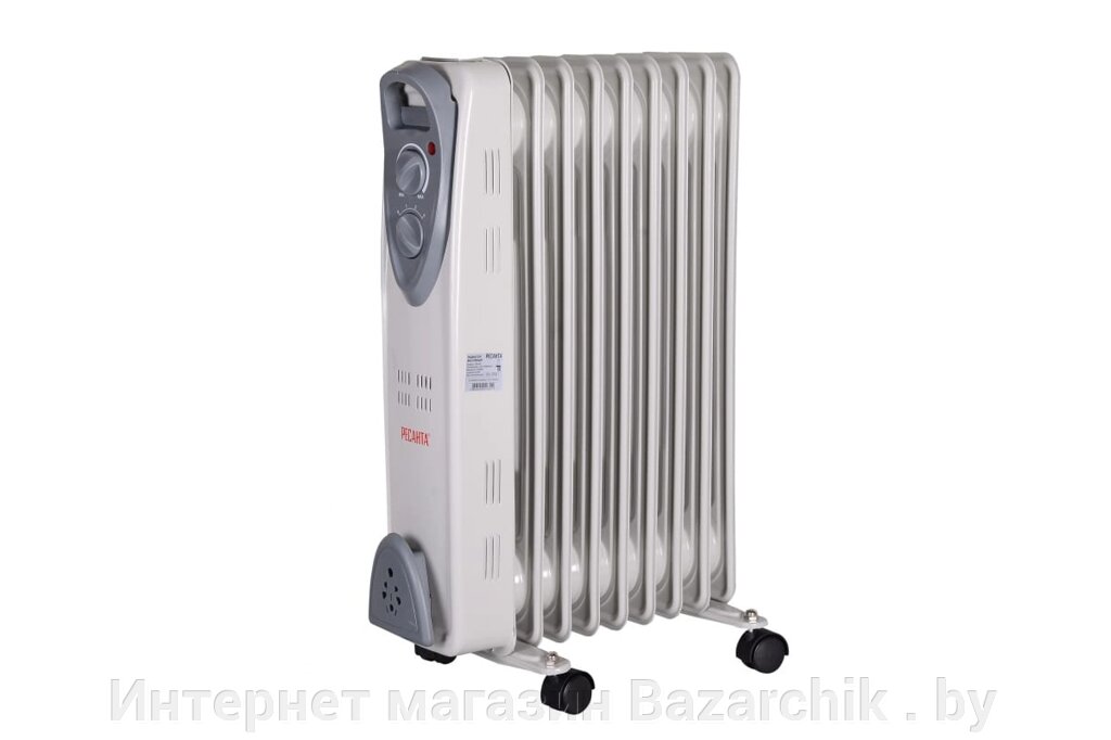 Масляный радиатор Ресанта ОМ-9Н от компании Интернет магазин Bazarchik . by - фото 1