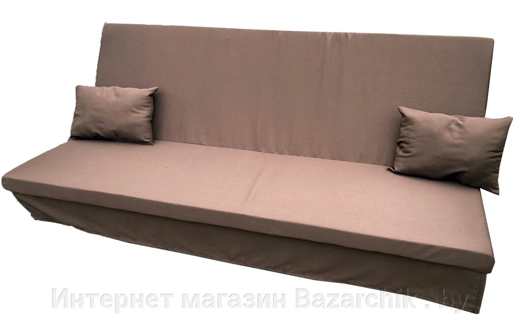 Мягкий элемент (сиденье) для садовых качелей 1700х530 (коричневый) от компании Интернет магазин Bazarchik . by - фото 1