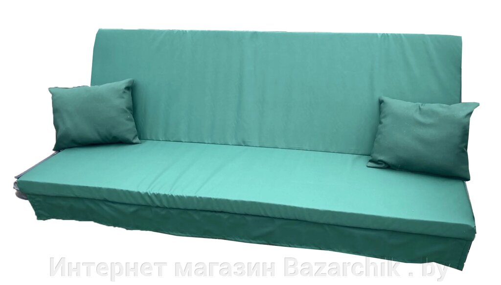 Мягкий элемент (сиденье) для садовых качелей 1700х530 (зеленый) от компании Интернет магазин Bazarchik . by - фото 1
