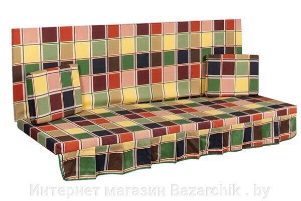 Мягкий элемент (сиденье) для садовых качелей Комфорт М от компании Интернет магазин Bazarchik . by - фото 1