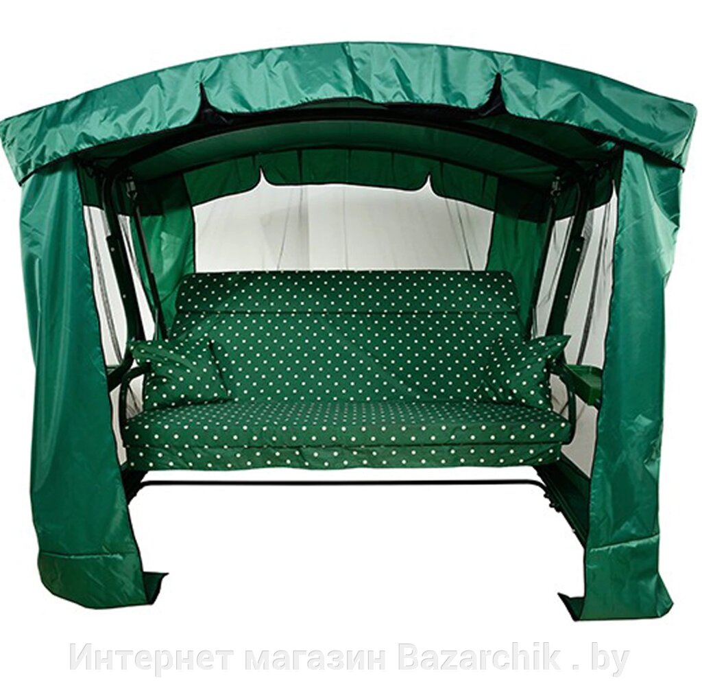 Мягкий элемент (сиденье) с подголовником для садовых качелей 1800х530 с121 от компании Интернет магазин Bazarchik . by - фото 1