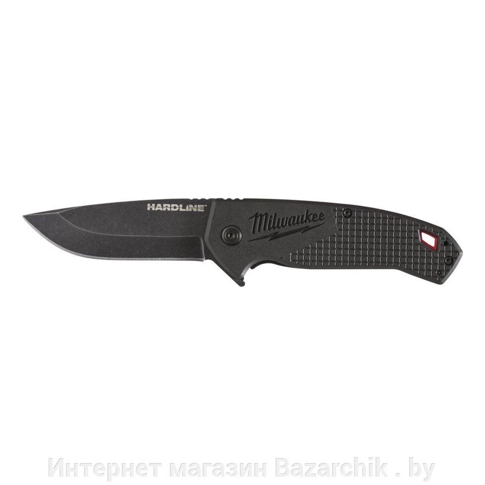 Нож выкидной MILWAUKEE HARDLINE с гладким лезвием [48221994] от компании Интернет магазин Bazarchik . by - фото 1