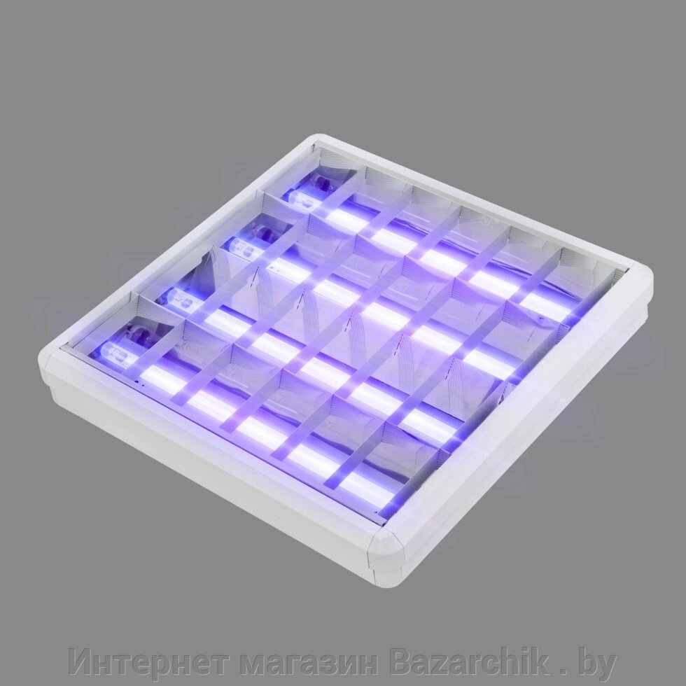 Облучатель бактерицидный потолочный подвесной ОБПП-126 от компании Интернет магазин Bazarchik . by - фото 1
