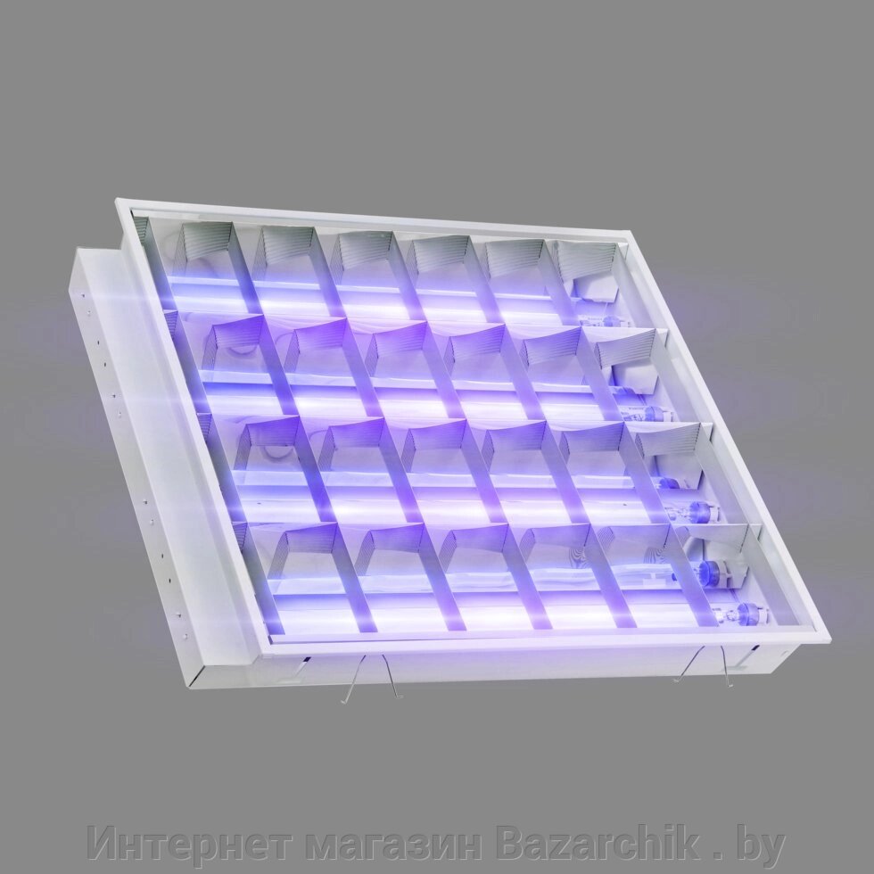 Облучатель бактерицидный потолочный встраиваемый ОБПВ-126 от компании Интернет магазин Bazarchik . by - фото 1