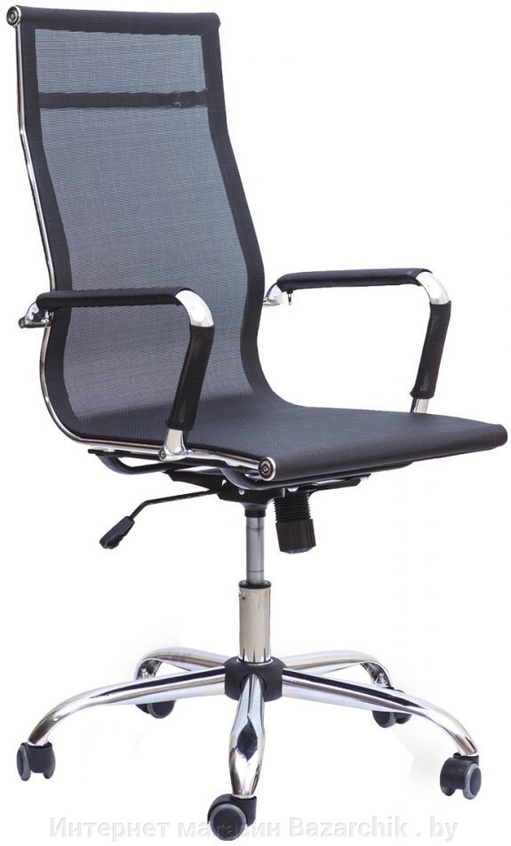 Офисное кресло Mio Tesoro Тито AOC-8785-HB (черный) от компании Интернет магазин Bazarchik . by - фото 1