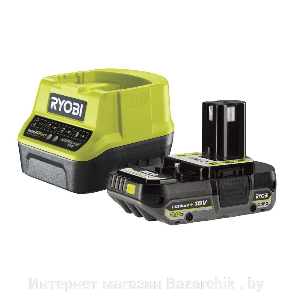 ONE + / Аккумулятор с зарядным устройством RYOBI RC18120-120C от компании Интернет магазин Bazarchik . by - фото 1