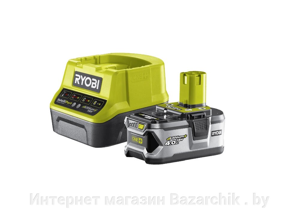 ONE + / Аккумулятор с зарядным устройством RYOBI RC18120-140 от компании Интернет магазин Bazarchik . by - фото 1