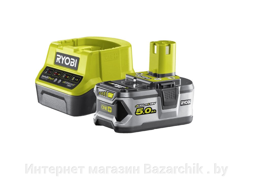ONE + / Аккумулятор с зарядным устройством RYOBI RC18120-150 от компании Интернет магазин Bazarchik . by - фото 1