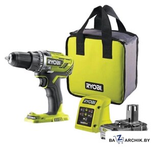 Дрель-шуруповерт Ryobi R18DD3-115S 5133005301 (с 1-им АКБ 1.5 Ач, сумка)