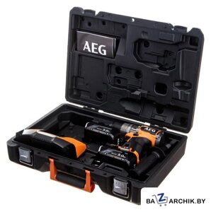 Ударная дрель-шуруповерт AEG Powertools BSB 18C3BL-502C 4935478939 (с 2-мя АКБ 5 Ач, кейс)
