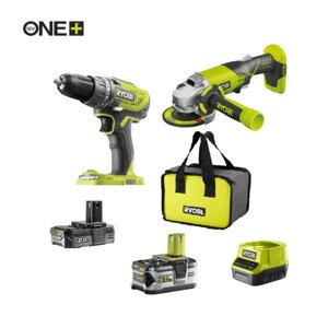 ONE + / Набор инструмента RYOBI R18DDAG-252S