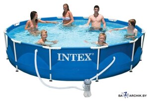 Каркасный бассейн Intex Metal Frame 366х76 (56996/28212)