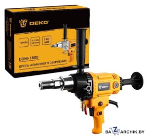 Дрель алмазного сверления Deko DDM-1600